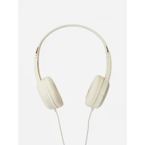 Folding Wired Headphones - Light Gray