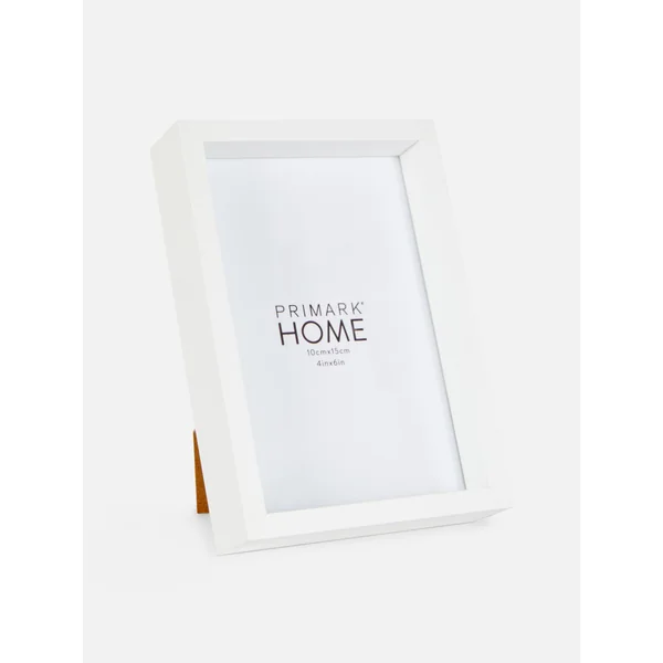 Freestanding Photo Frame - White