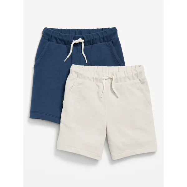 French-Terry Jogger Shorts 2-Pack for Toddler Boys - Wish Bone