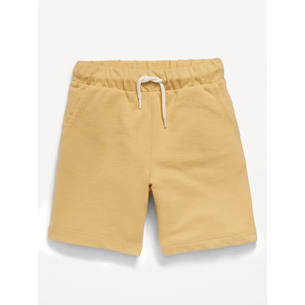 French-Terry Jogger Shorts for Toddler Boys - SANDSTORM