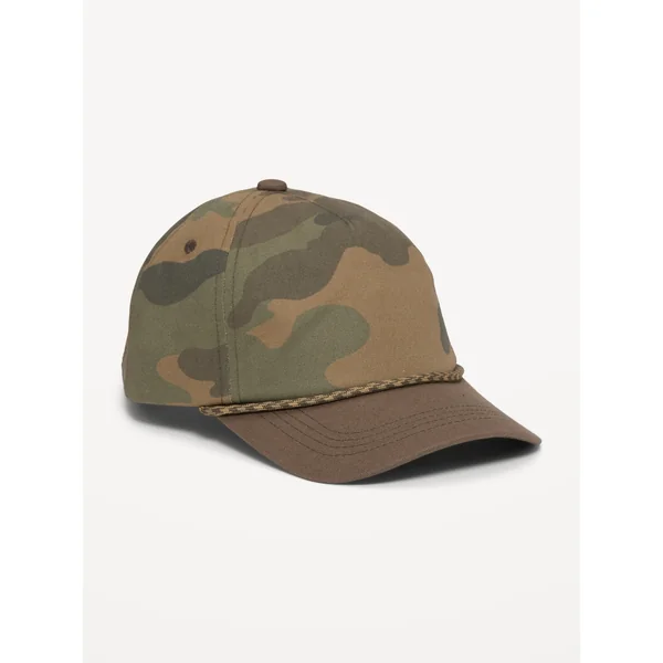 Gender-Neutral Baseball Cap for Kids - Camo