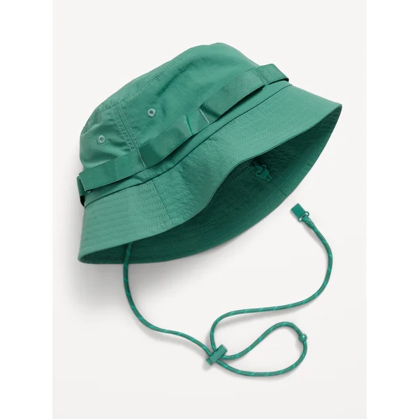 Gender-Neutral Bucket Hat for Kids - Swaying Palm