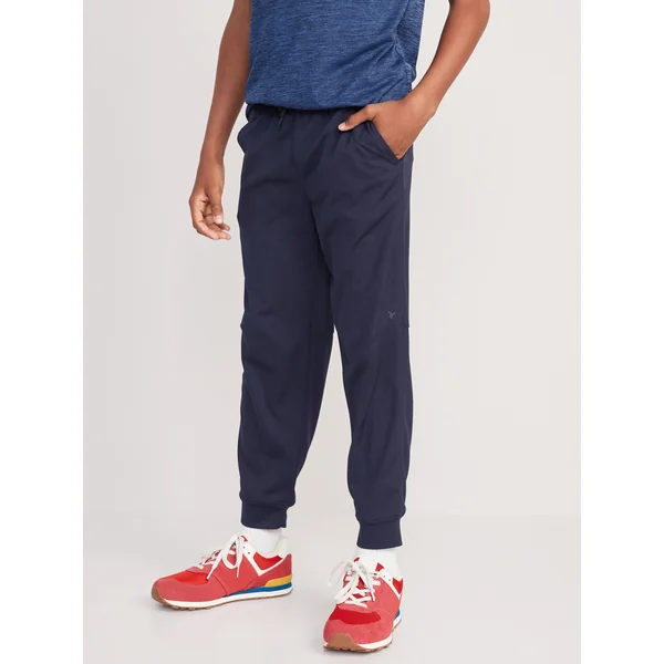 Go-Dry Cool Mesh Jogger Pants for Boys - In the Navy