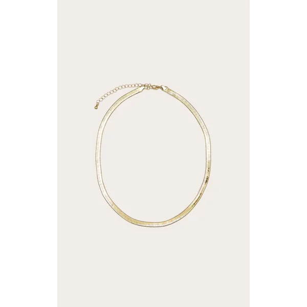 Gold Plated Snake Necklace