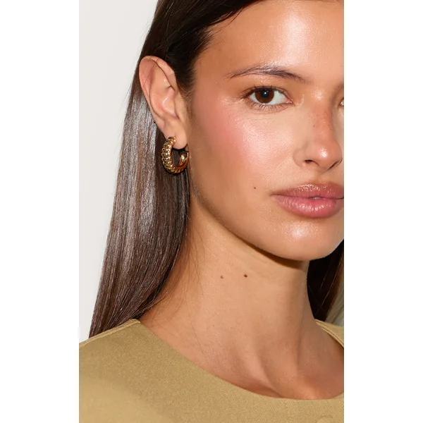 Gold Small Hoop Earrings Multi-Pack
