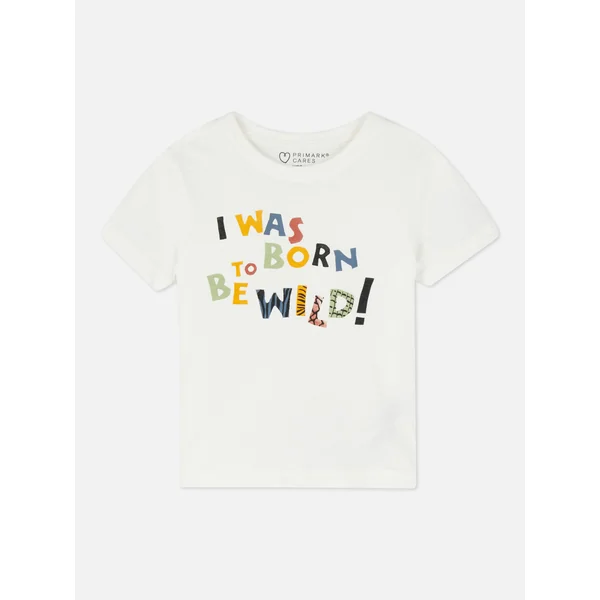 Graphic Short Sleeve T-shirt - Ivory