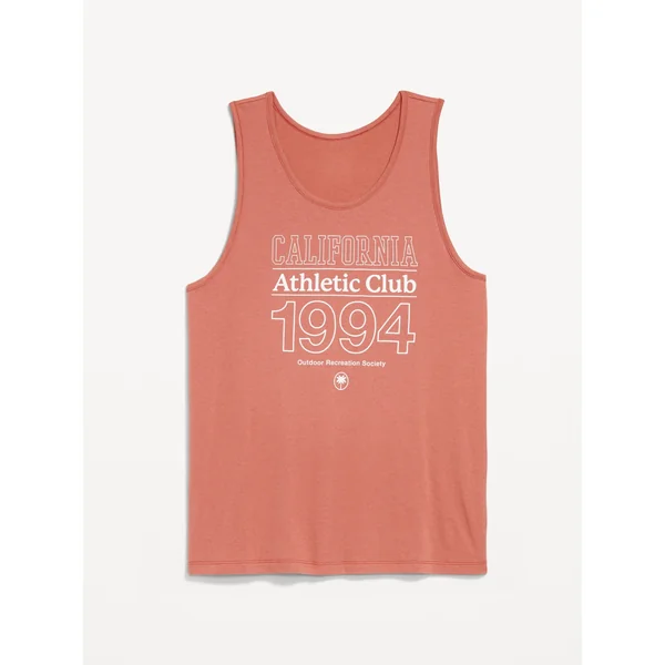 Graphic Tank Top - California Athletic Club 1994