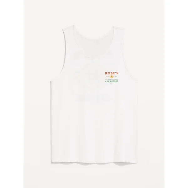 Graphic Tank Top - Rose's Garden Bar
