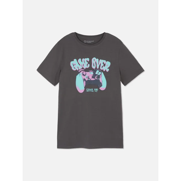 Graphic T-Shirt - Charcoal