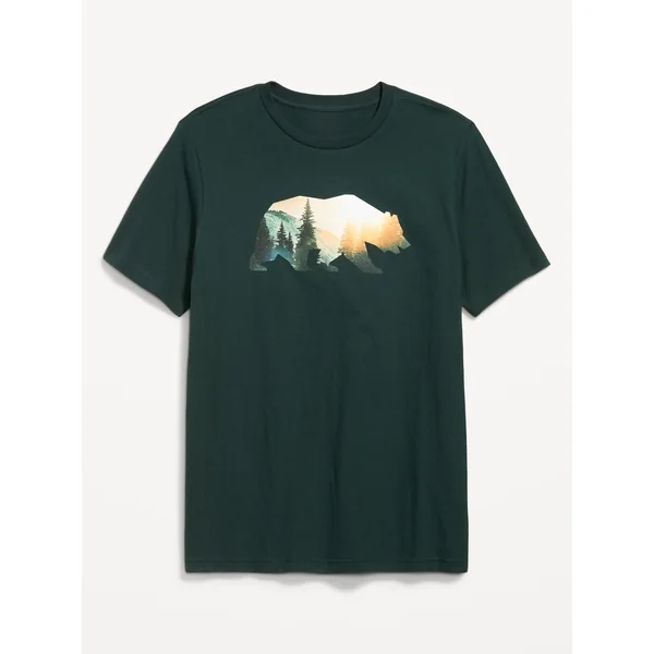 Graphic T-Shirt - Forest Bear