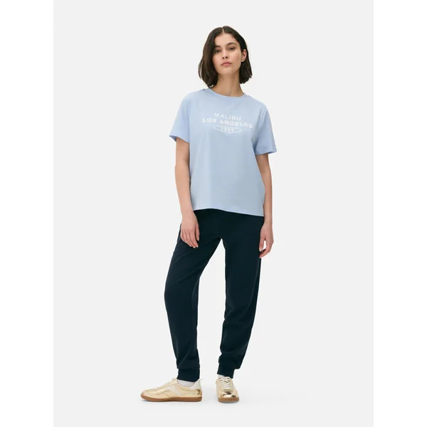 Graphic T-Shirt - Light Blue