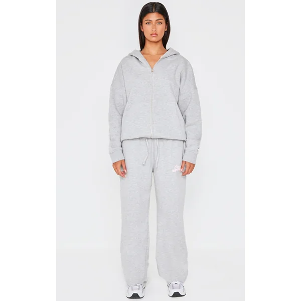 Grey Marl Studio Archives Wide Leg Sweatpants