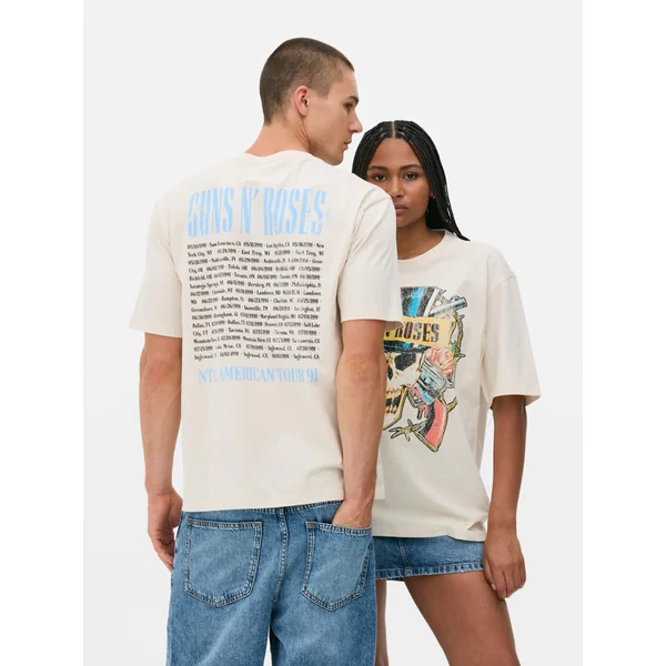 Guns N’ Roses Tour T-Shirt - Ivory
