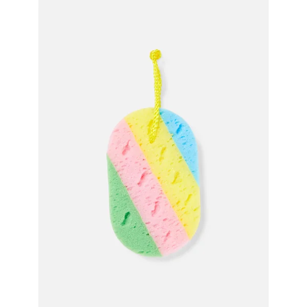 Hanging Stripe Shower Sponge - Multi