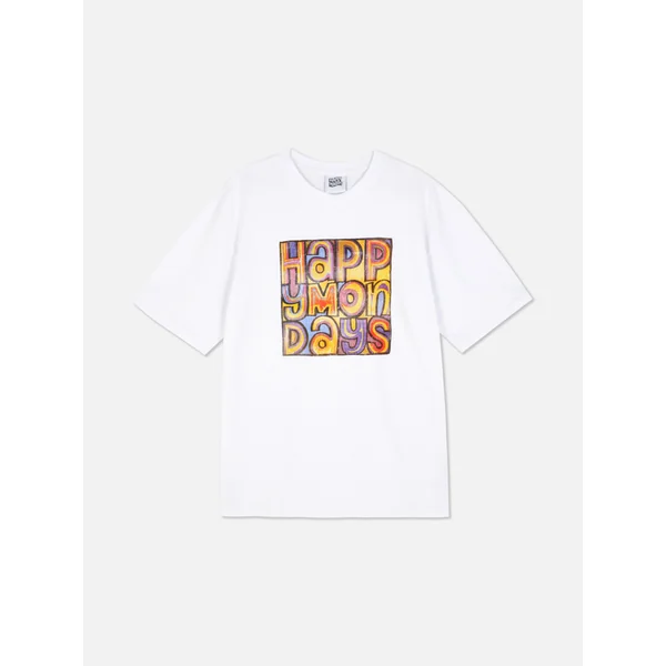 Happy Mondays T-Shirt - White