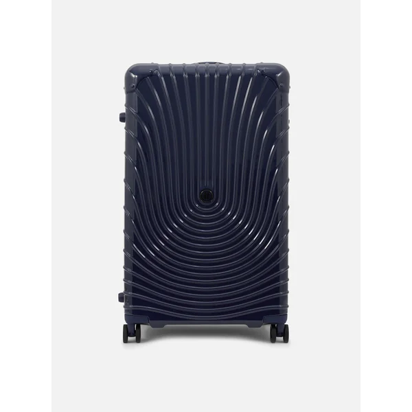 Hard Shell Trunk Suitcase - Blue