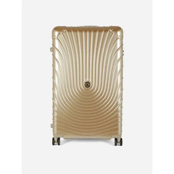 Hard Shell Trunk Suitcase - Gold