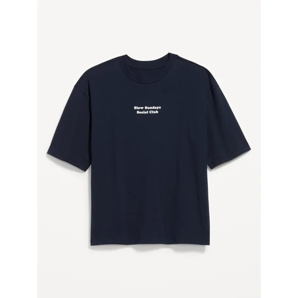 Heavyweight Cropped Graphic T-Shirt - Slow Sundays Social Club