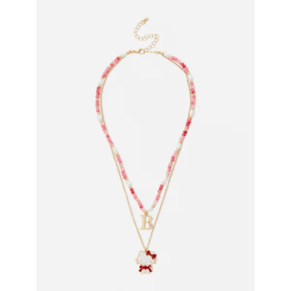 Hello Kitty 2-in-1 Necklace - Pink