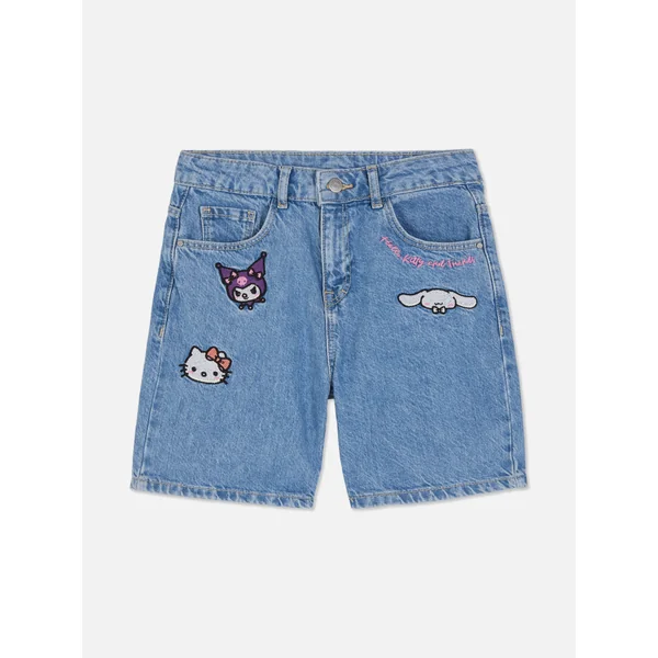 Hello Kitty and Friends Denim Shorts - Blue