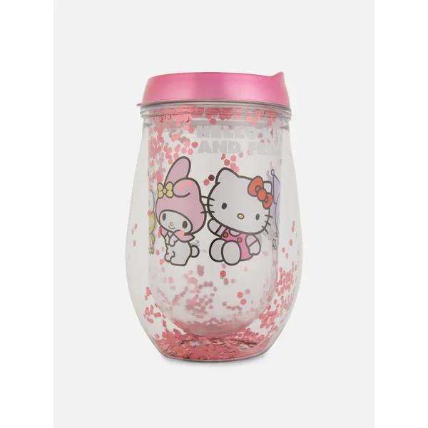 Hello Kitty and Friends Double Wall Travel Cup - Pink