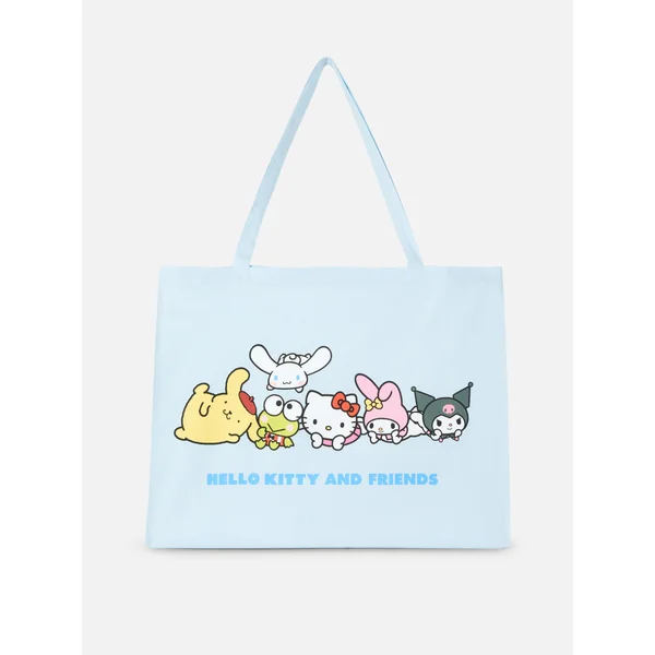 Hello Kitty and Friends Extra Large Tote - Blue