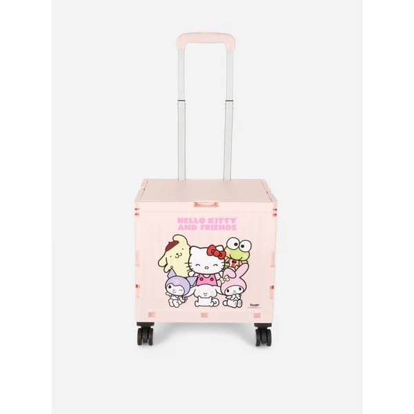 Hello Kitty and Friends Folding Crate - Pink