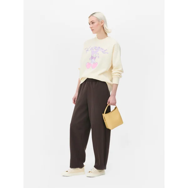 Hello Kitty and Friends Kuromi Sweatshirt - Ivory