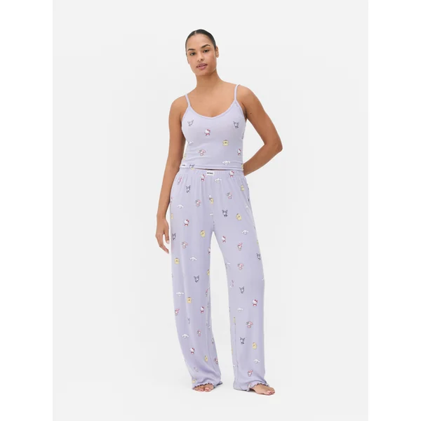 Hello Kitty and Friends Pointelle Pajama Cami - Lilac