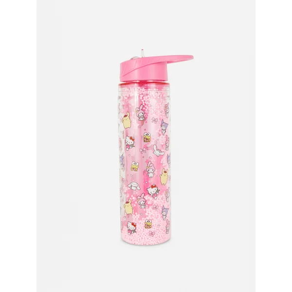 Hello Kitty and Friends Water Bottle - Pink
