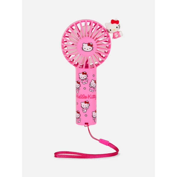 Hello Kitty Desk Fan - Light Pink