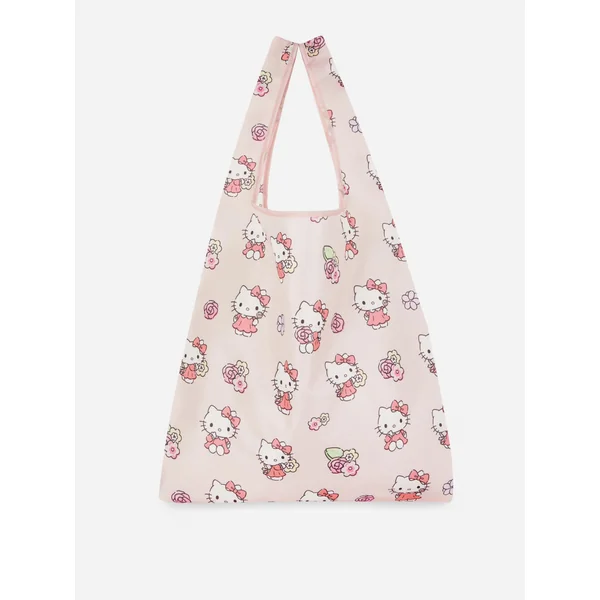 Hello Kitty Foldaway Bag - Pink