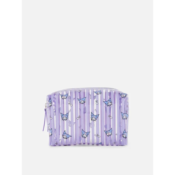 Hello Kitty Kuromi Makeup Bag - Black