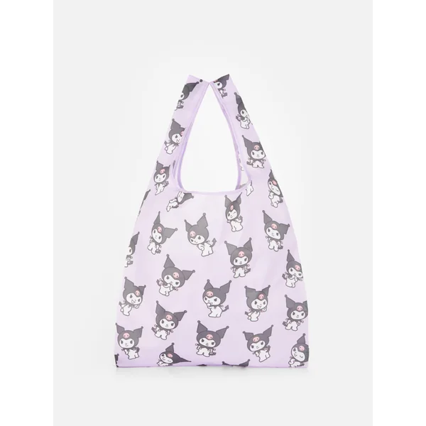 Hello Kitty Kuromi Reusable Shopper - Lilac