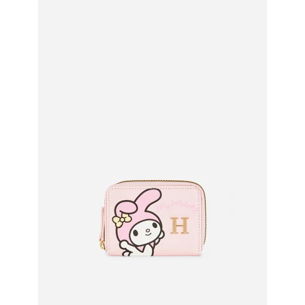 Hello Kitty My Melody Initial Purse - Pink