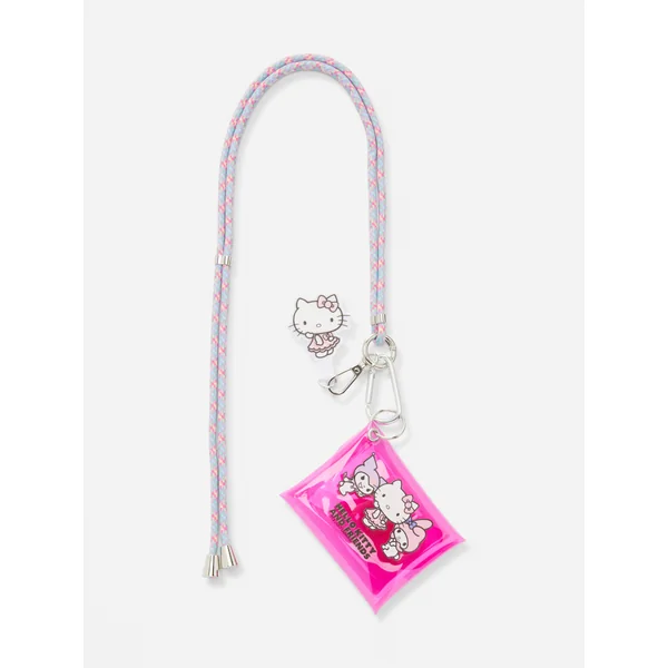 Hello Kitty Phone Strap - Pink
