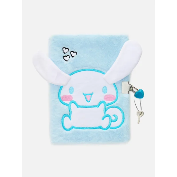 Hello Kitty Plush A5 Notebook - White