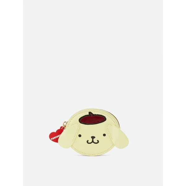 Hello Kitty Pompompurin Coin Purse - Yellow