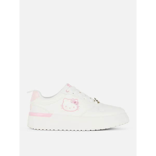Hello Kitty Printed Sneakers - White
