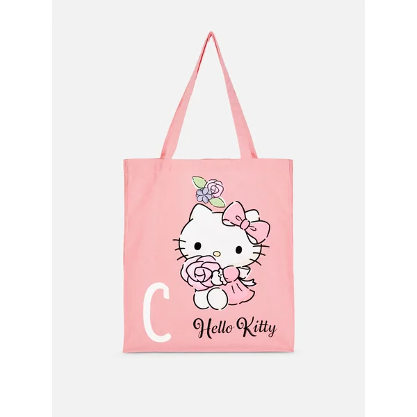 Hello Kitty Reusable Canvas Bag - Pink