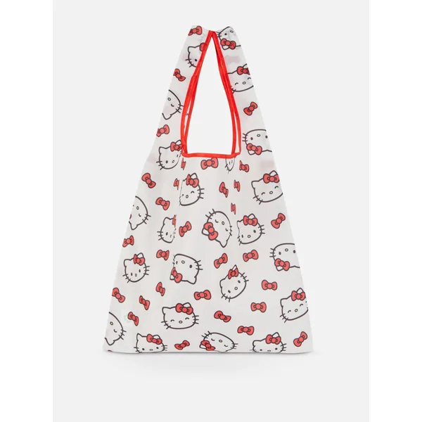 Hello Kitty Shopper - White