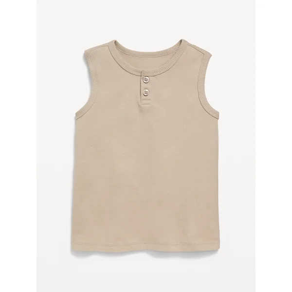 Henley Tank Top for Toddler Boys - A Stone's Throw