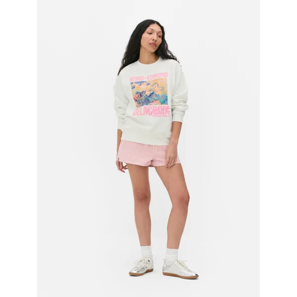 Henri-Edmond Cross Graphic Sweatshirt - White
