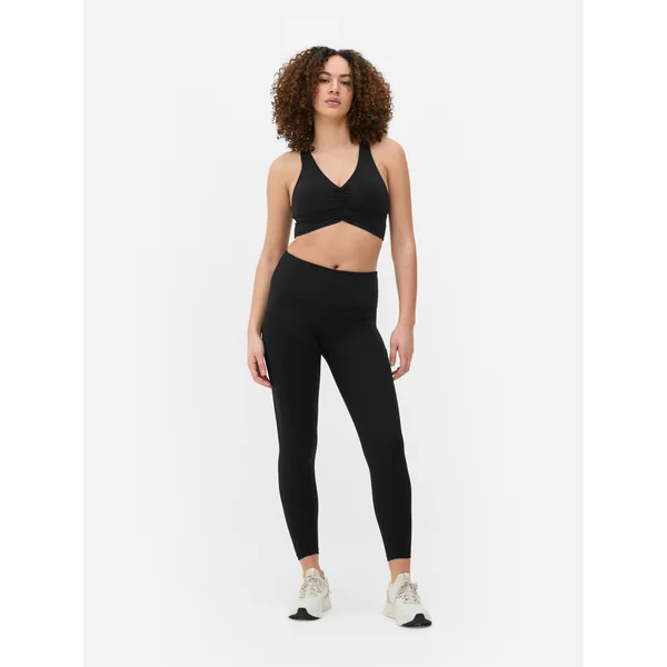 High Waist Performance Leggings - Black