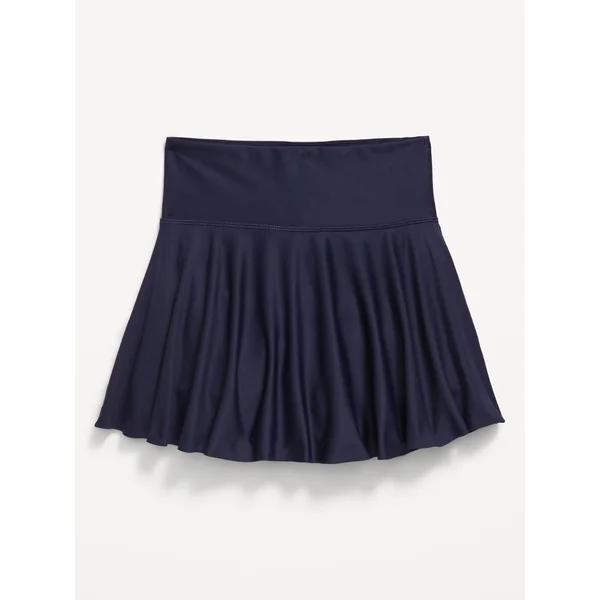 High-Waisted PowerSoft Uniform Skort for Girls - In the Navy