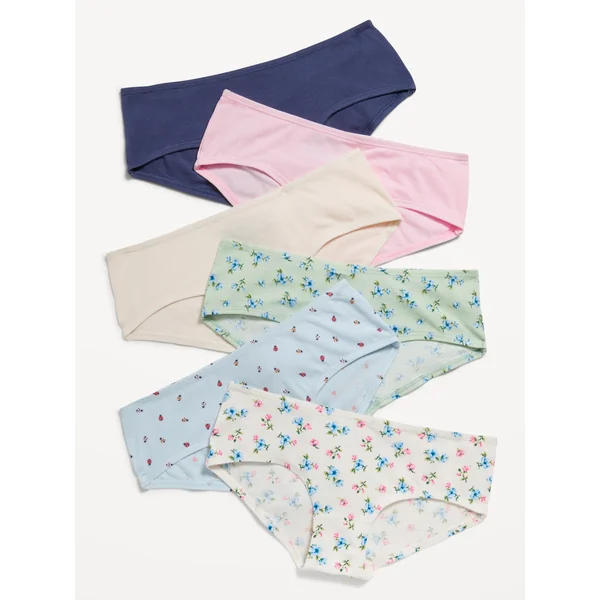 Hipster Underwear 6-Pack for Girls - Floral