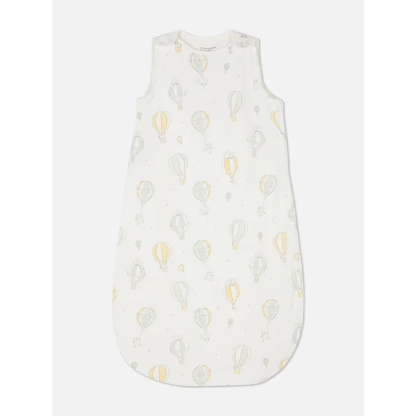 Hot Air Balloon Baby Sleeping Bag - White