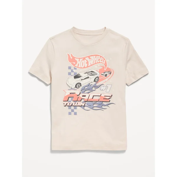 Hot Wheels™ Gender-Neutral Graphic T-Shirt for Kids - Wish Bone