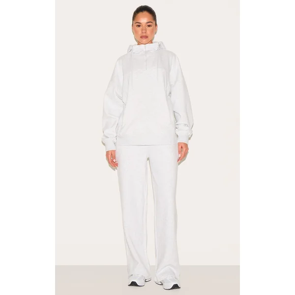 Ice Grey Relaxed Cuffed Sweatpants