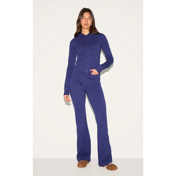 Indigo Blue Low Rise Skinny Flare Pants